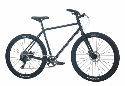 Fairdale Weekender Archer — туринг/bikepacking (M, 55 см, черный) — сталь CrMo 4130
