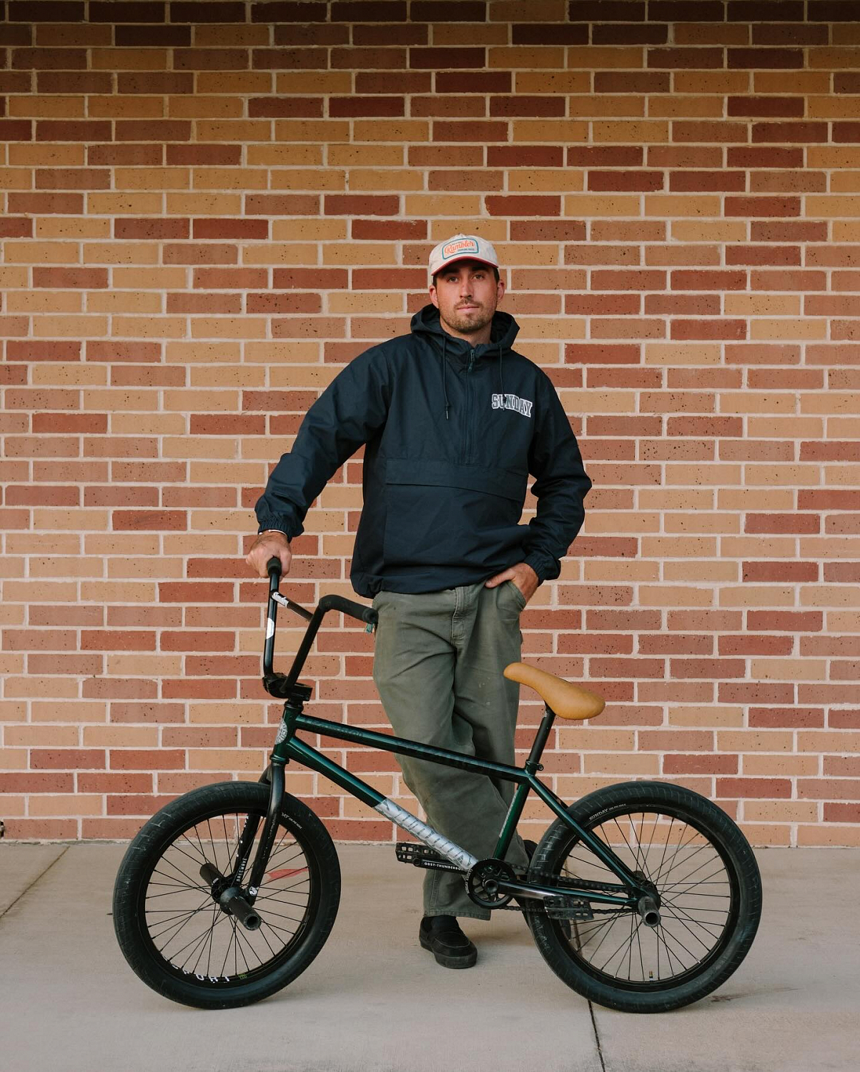 Sunday Brett Silva Brick Seat — BMX седло с узором Brick