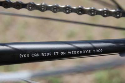 Fairdale Weekender Archer — туринг/bikepacking (M, 55 см, черный) — сталь CrMo 4130
